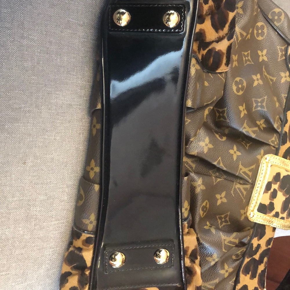 Louis Vuitton Monogram Leopard Adele Satchel - Picture 6 of 8